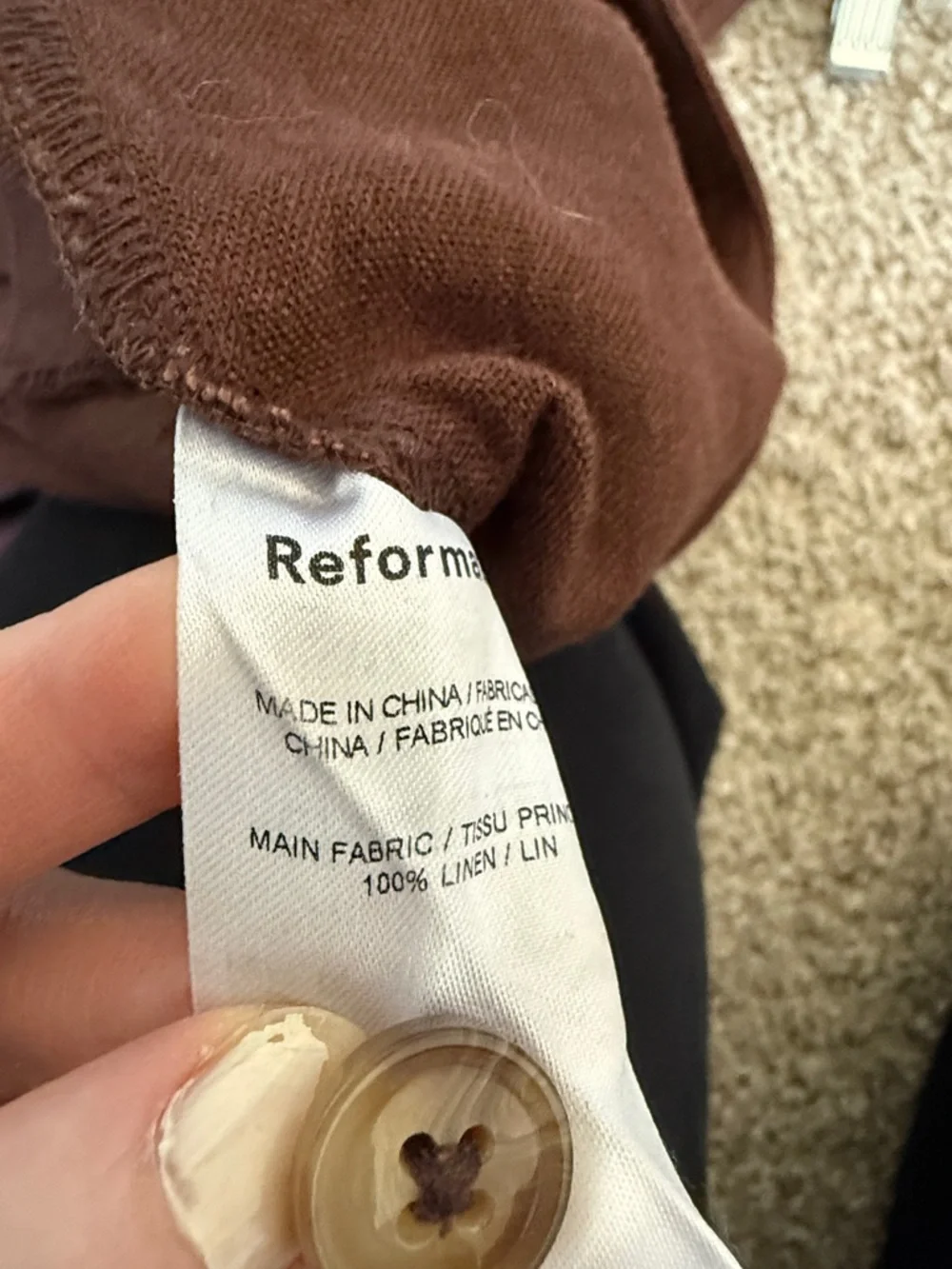 Reformation high waist